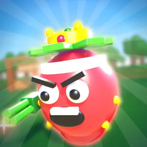 The Tutti Frutti Defense icon at 150 pixels, the size players see on a phone